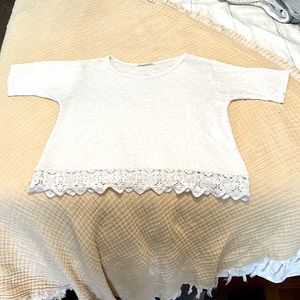 Anthropologie crop top